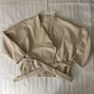 Zaps (Poland Company) Wrap Around Beige Coat